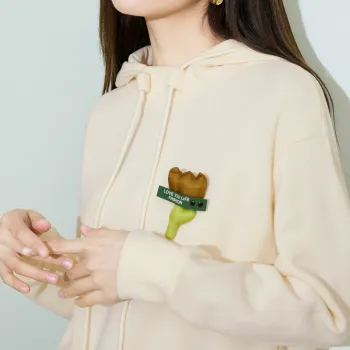 SMEN SS24 Sweatshirt Women's Apricot