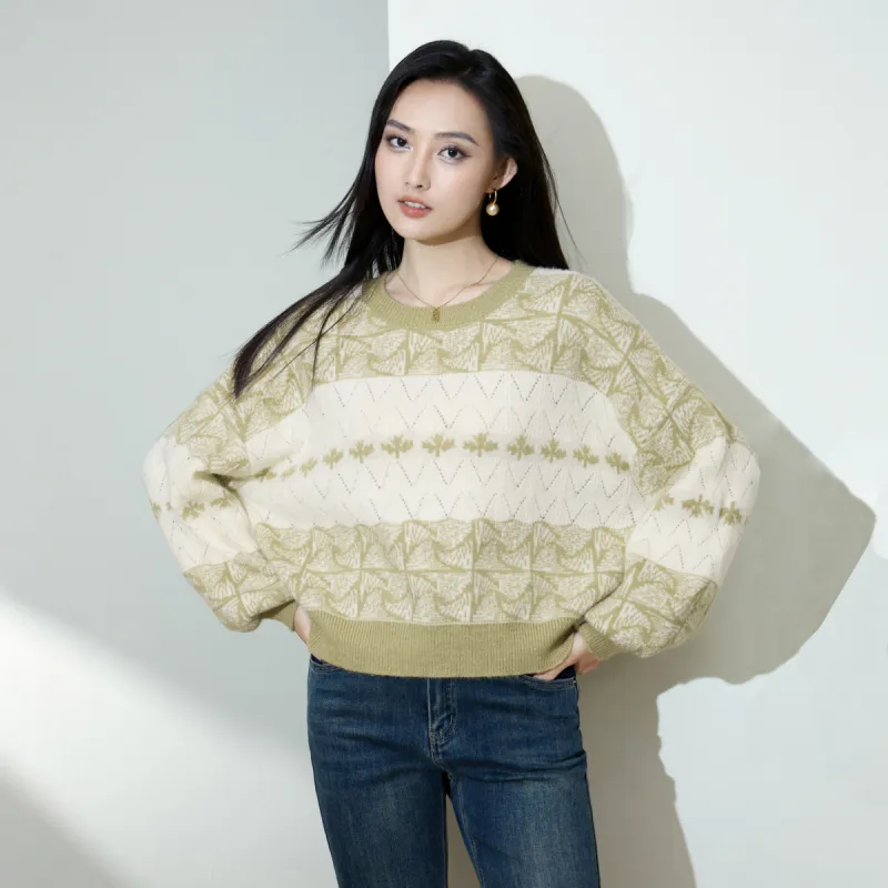 SMEN Knitwear Women's Light Green-9