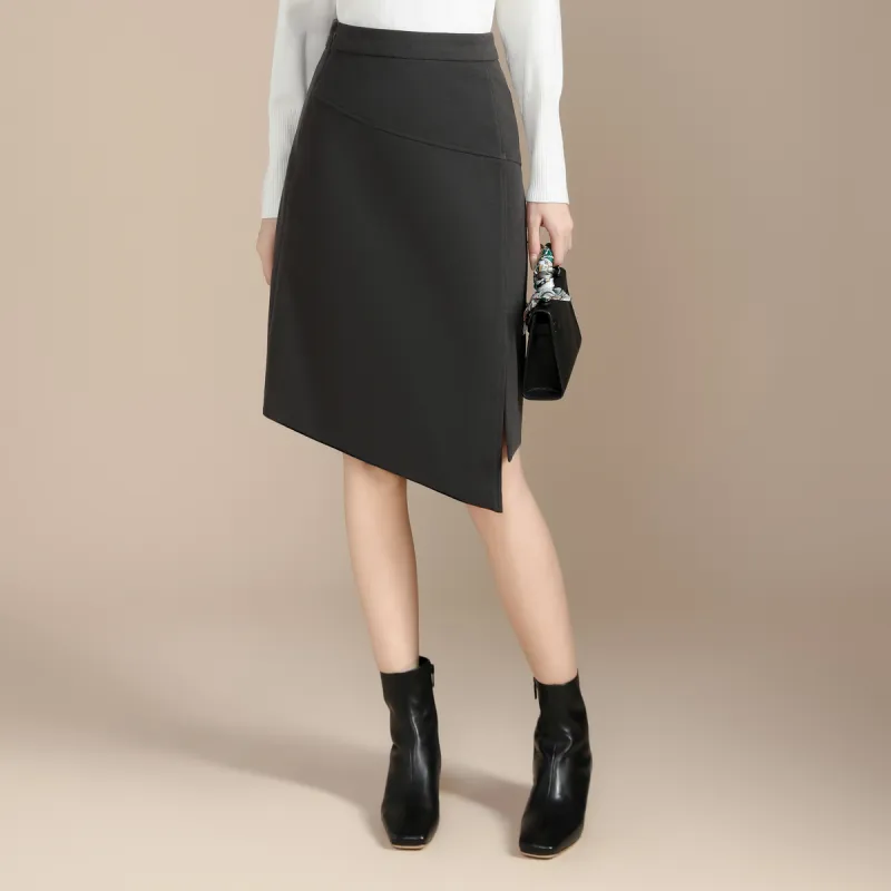 SMEN Casual Long Skirts Women's-4