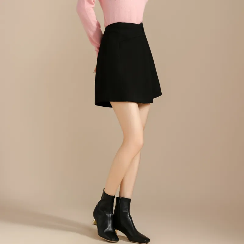 SMEN Casual Short Skirts Women's-5