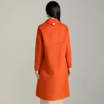 SMEN Coats Women's Orange