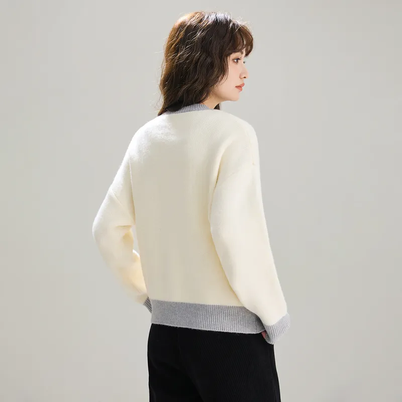 SMEN Knitwear Women's Beige-2