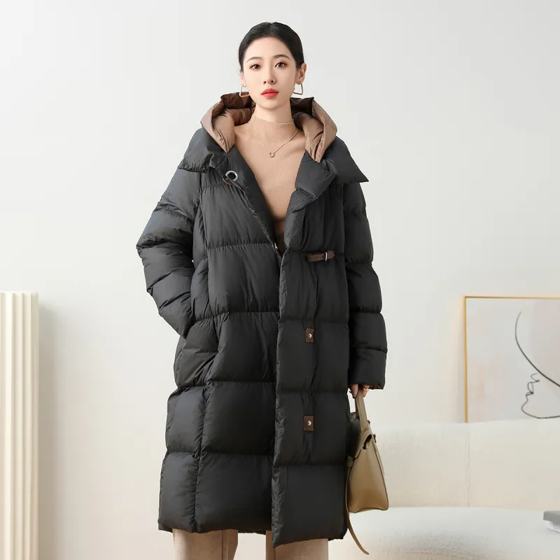 SMEN Down Jackets Women's Black-1