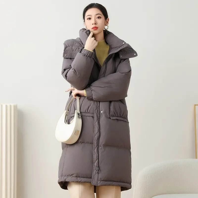 SMEN Down Jackets Women's Gray-7