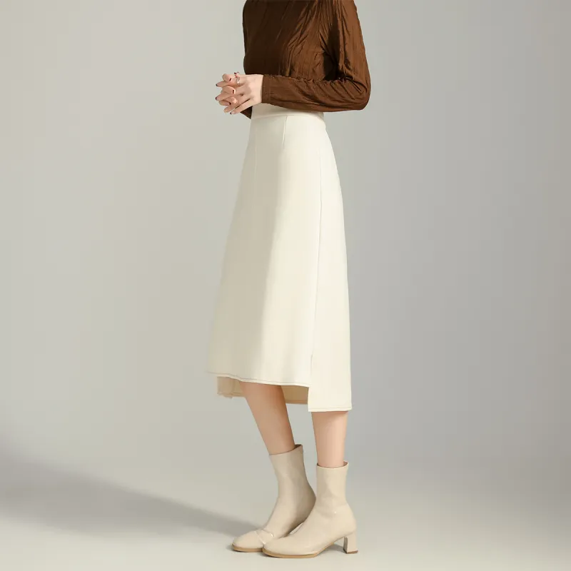 SMEN Casual Long Skirts Women's-3