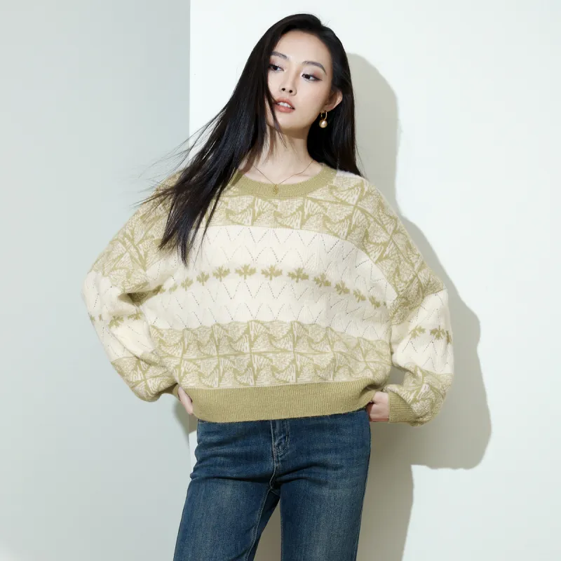 SMEN Knitwear Women's Light Green-5