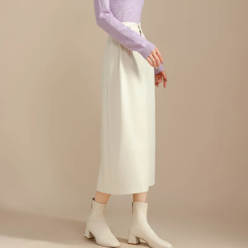 SMEN Casual Long Skirts Women's-13