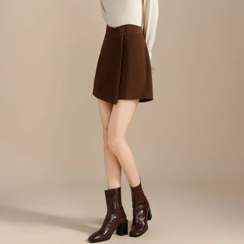 SMEN Casual Short Skirts Women's-14