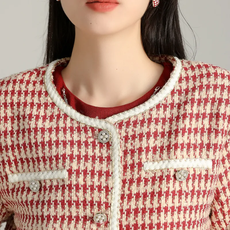 SMEN Jackets Women's Red-0