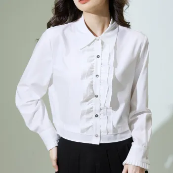SMEN Shirts Women's White