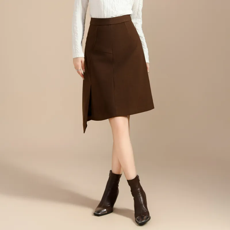 SMEN Casual Long Skirts Women's-10