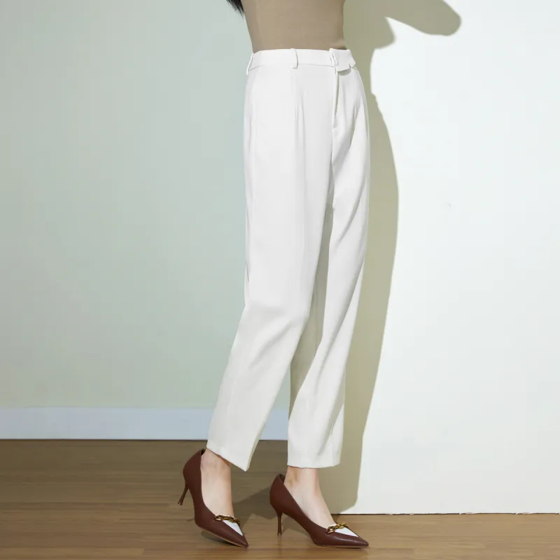 SMEN Casual Pants Women's Beige-2