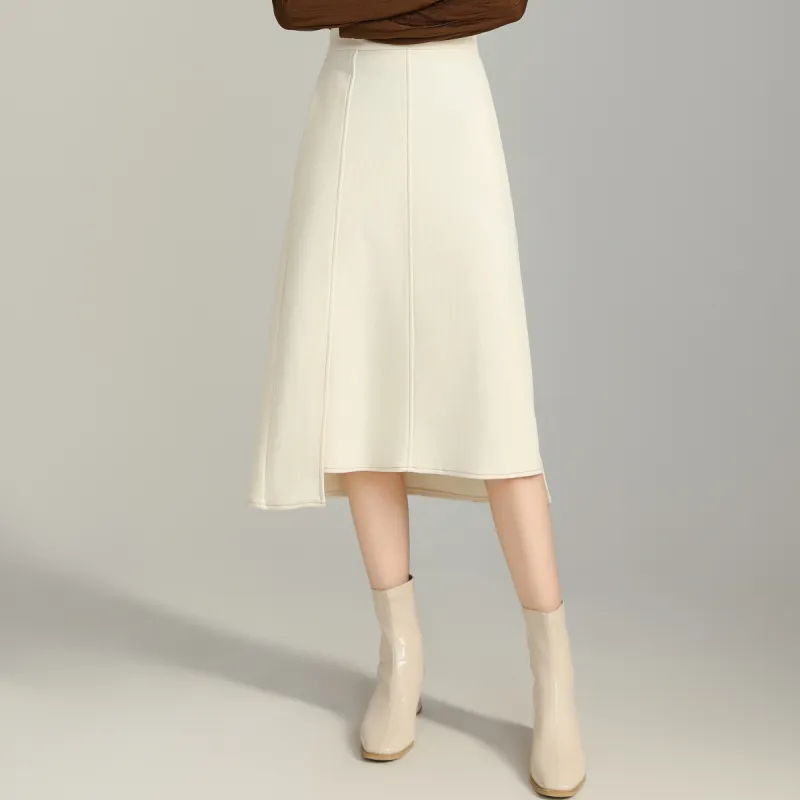 SMEN Casual Long Skirts Women's-2