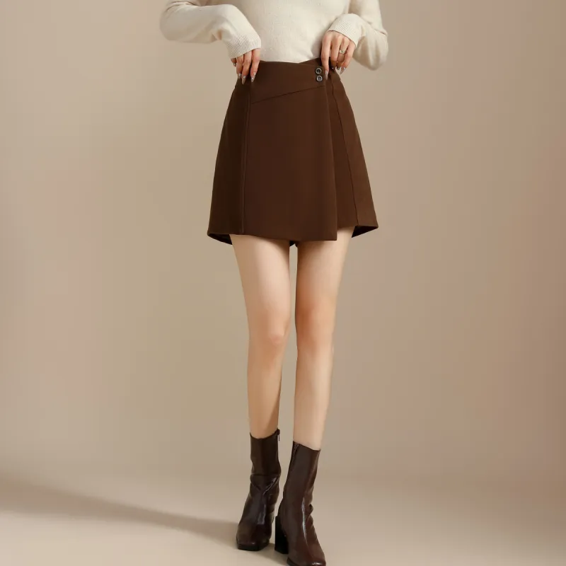 SMEN Casual Short Skirts Women's-13