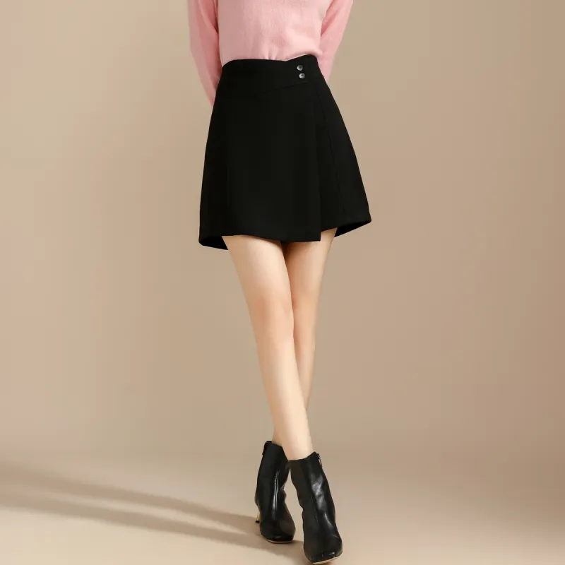 SMEN Casual Short Skirts Women's-4