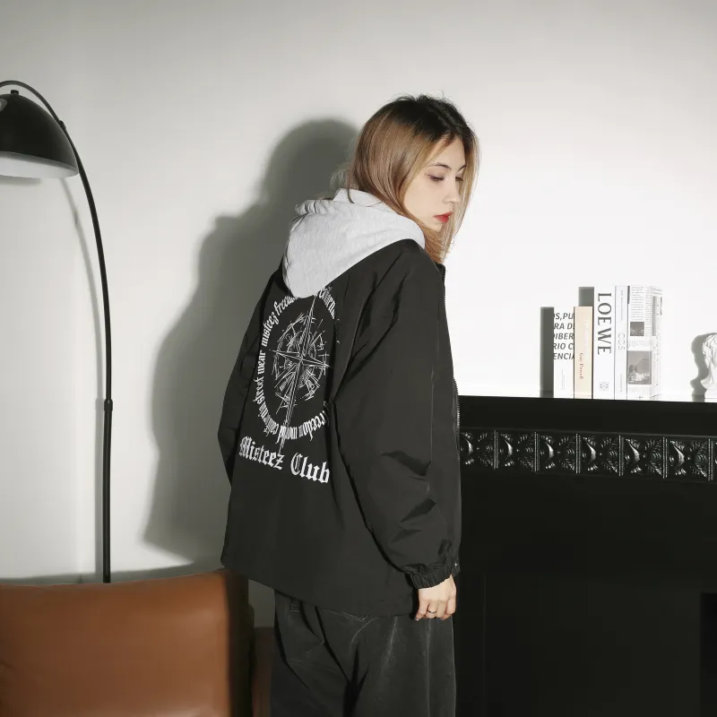 MISTEEZ Hooded Loose Fit Long-Sleeved Set Unisex-5
