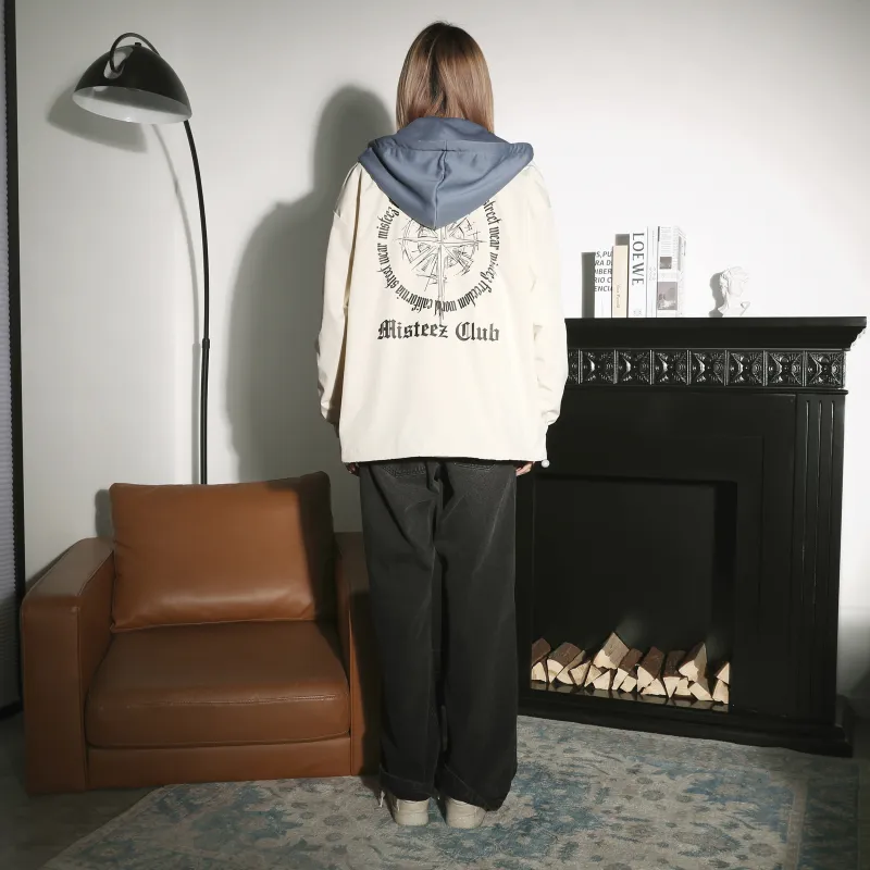 MISTEEZ Hooded Loose Fit Long-Sleeved Set Unisex-17