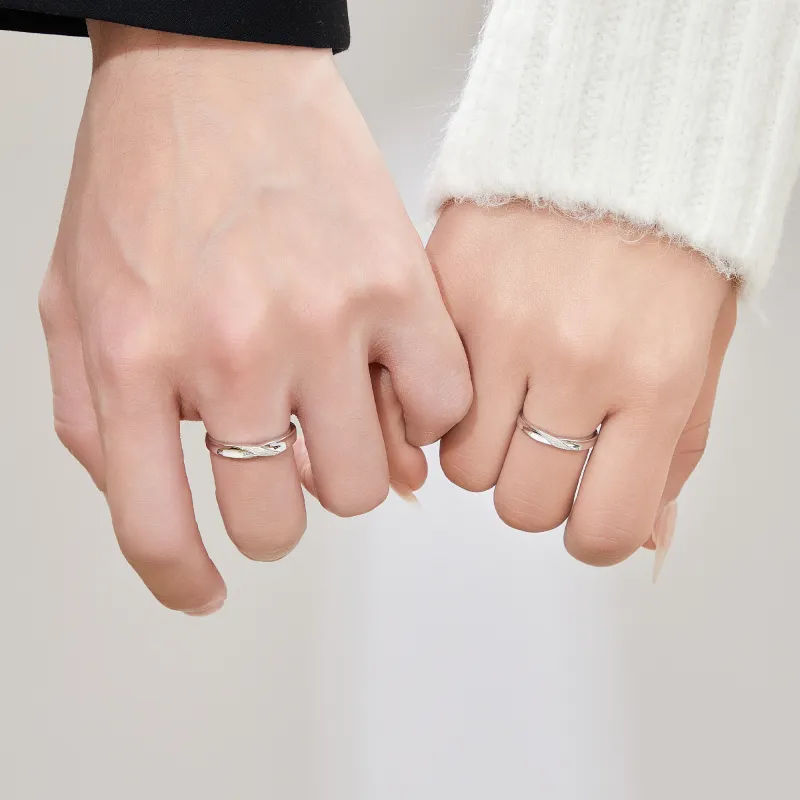 MOLADY S925 Silver Rings Unisex-3