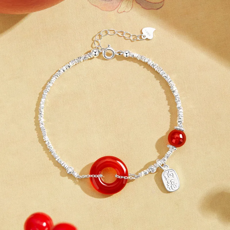 MOLADY Jade Bracelets Women's-3