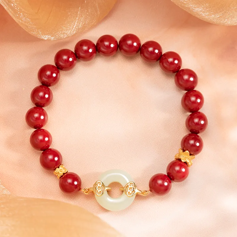 MOLADY Chalcedony Jade Bracelet For Women's Women's-2
