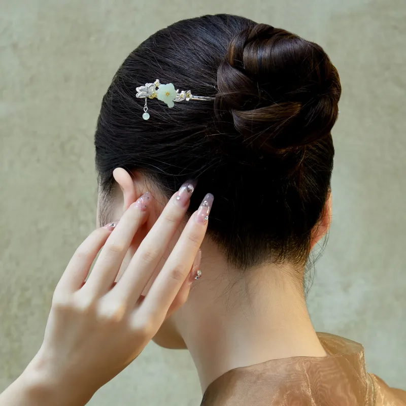 MOLADY 925 Sterling Silver Hairpins Women's-5