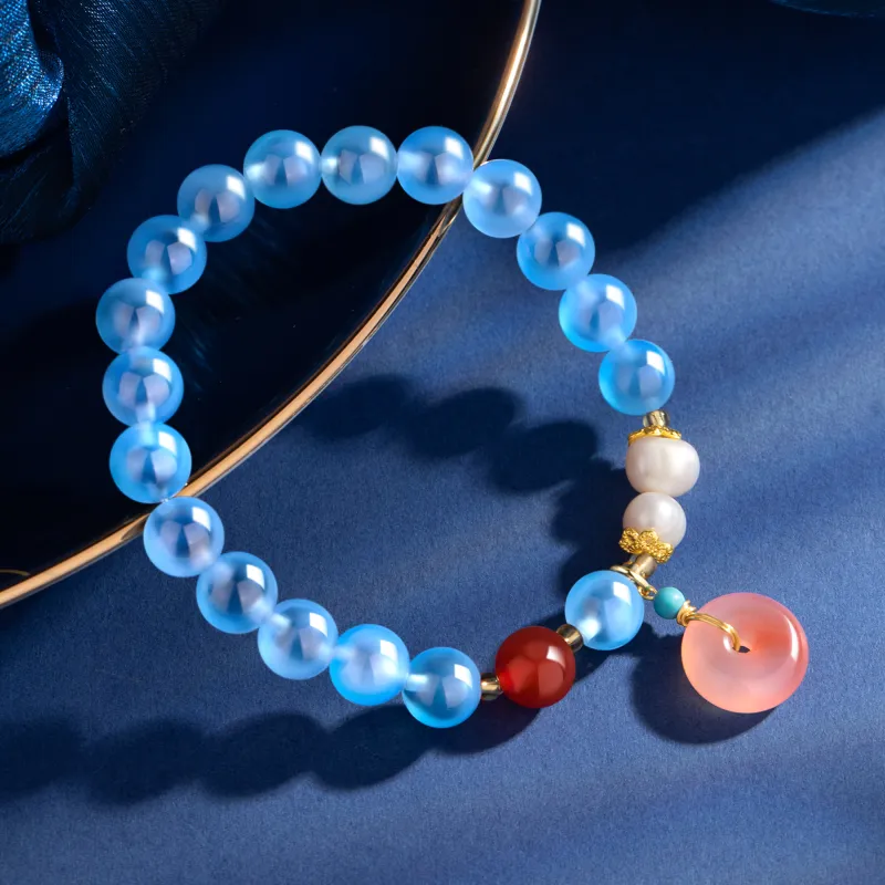 MOLADY Agate Jade Bracelets Unisex-6