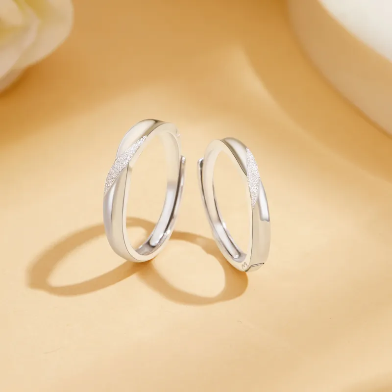 MOLADY S925 Silver Rings Unisex-4