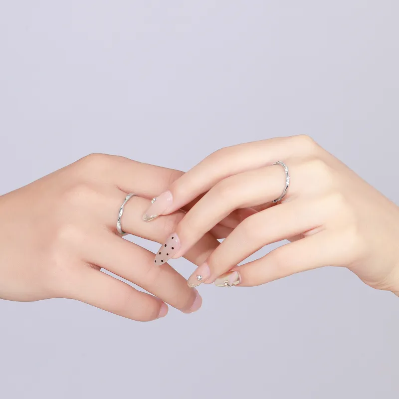 MOLADY 999 Fine Silver Rings Unisex-2