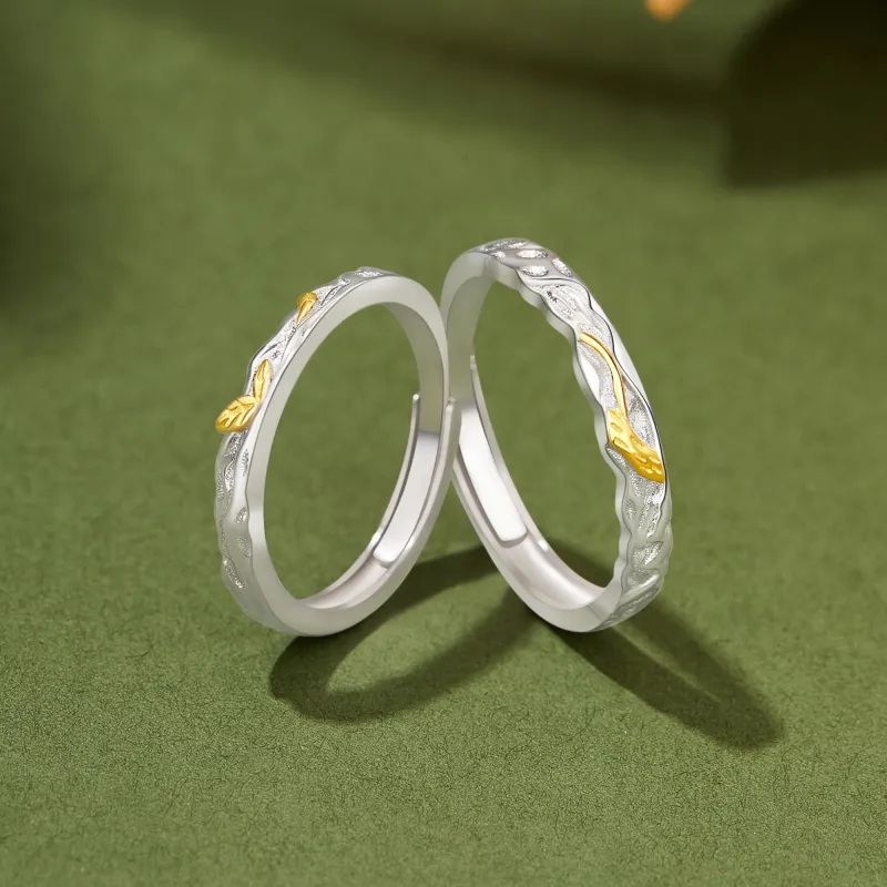 MOLADY S999 Fine Silver Rings Unisex-3