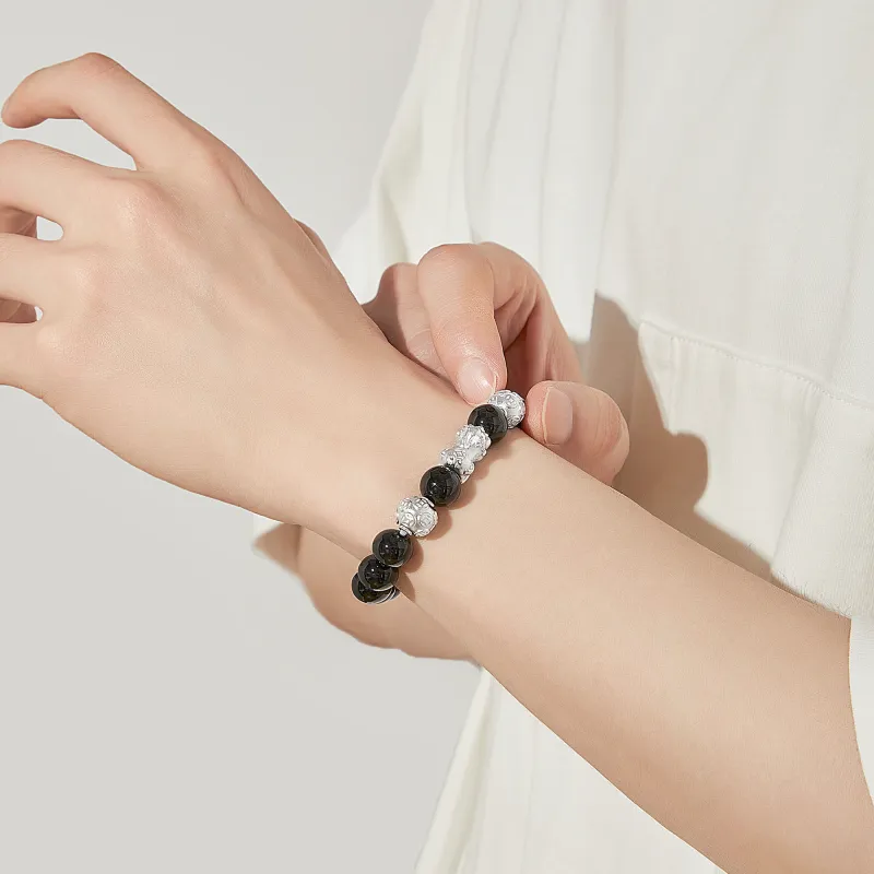 MOLADY Glass Cat Eye Bracelets Unisex-2