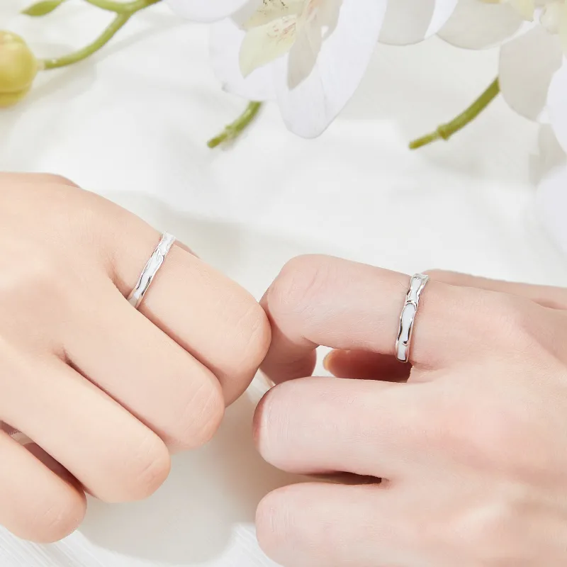 MOLADY 999 Fine Silver Rings Unisex-1