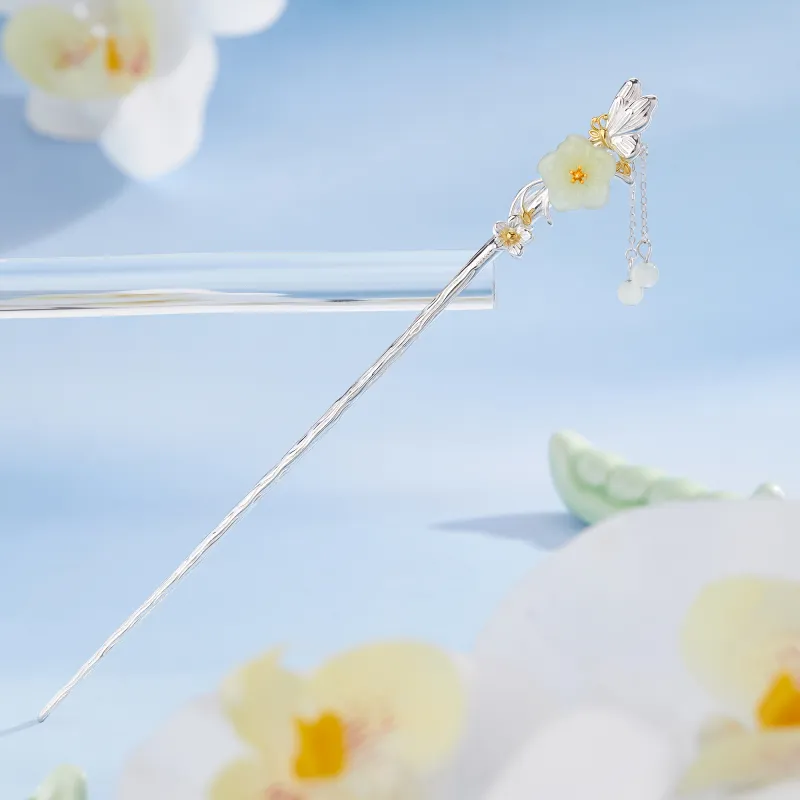 MOLADY 925 Sterling Silver Hairpins Women's-4
