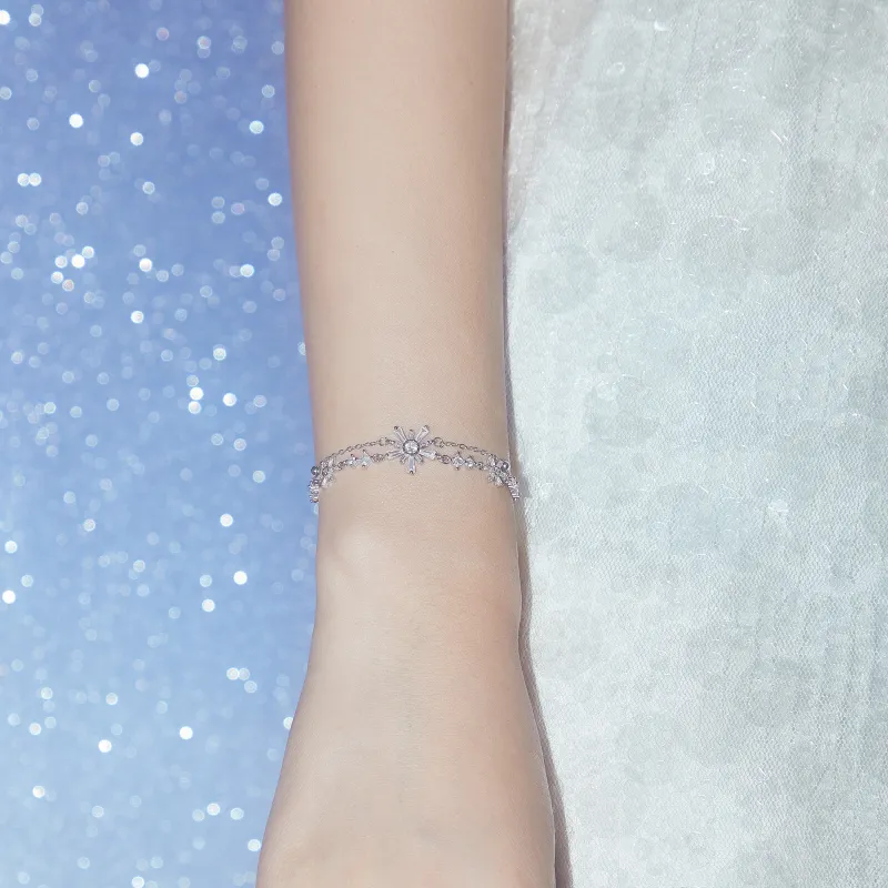 MOLADY S925 Silver Bracelets Women's-4