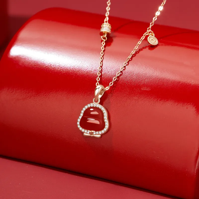 MOLADY Jade Necklaces Women's-1