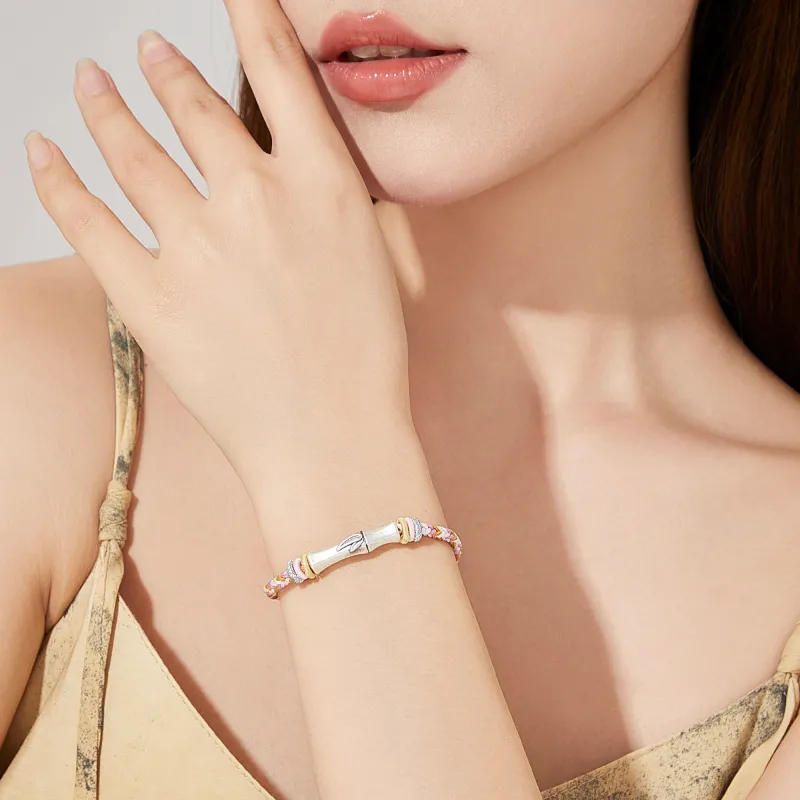 MOLADY 999 Fine Silver Bracelets Unisex-12