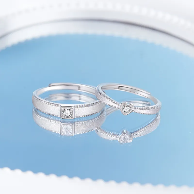 MOLADY S925 Silver Rings Unisex-5