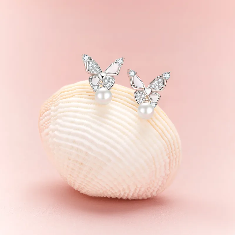 MOLADY S925 Silver Earrings Women's-3