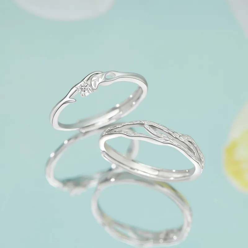 MOLADY S925 Silver Rings Unisex-1