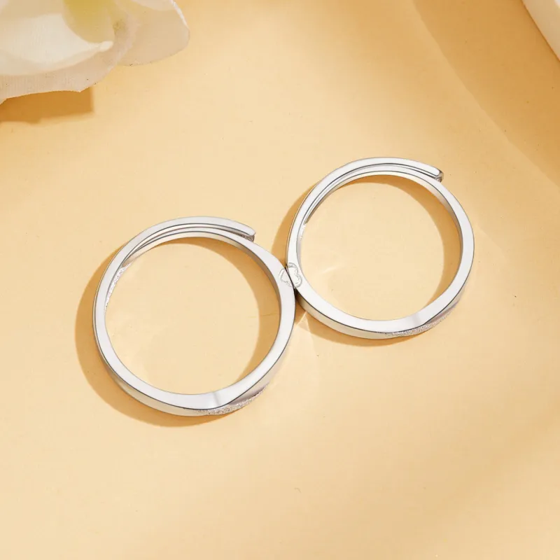 MOLADY S925 Silver Rings Unisex-2