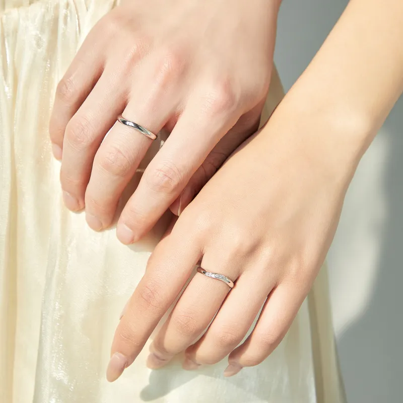 MOLADY S925 Silver Rings Unisex-1