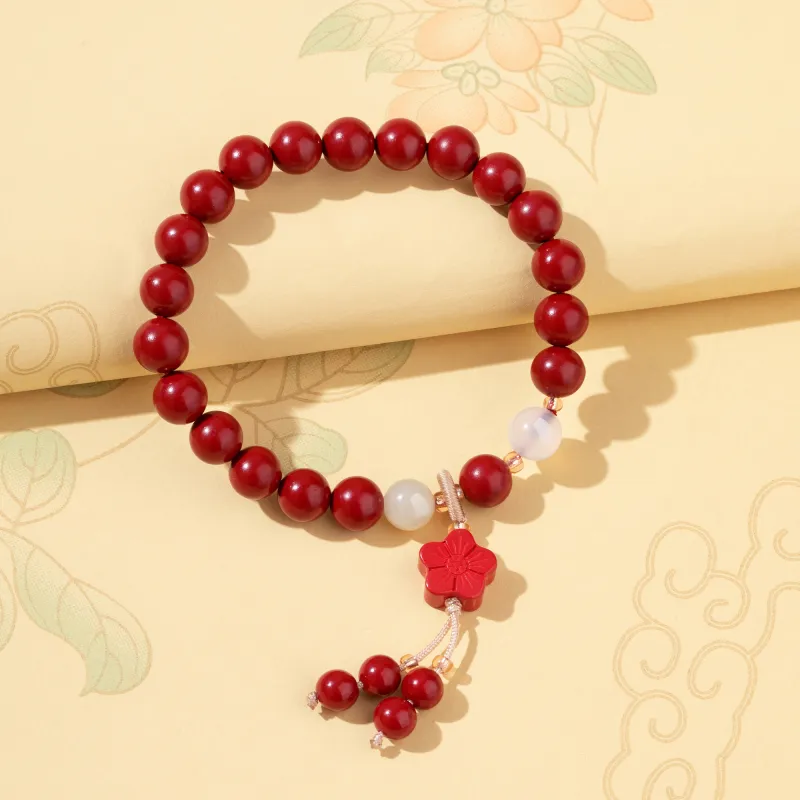 MOLADY Reconstructed Cinnabar Bracelets Women's-1