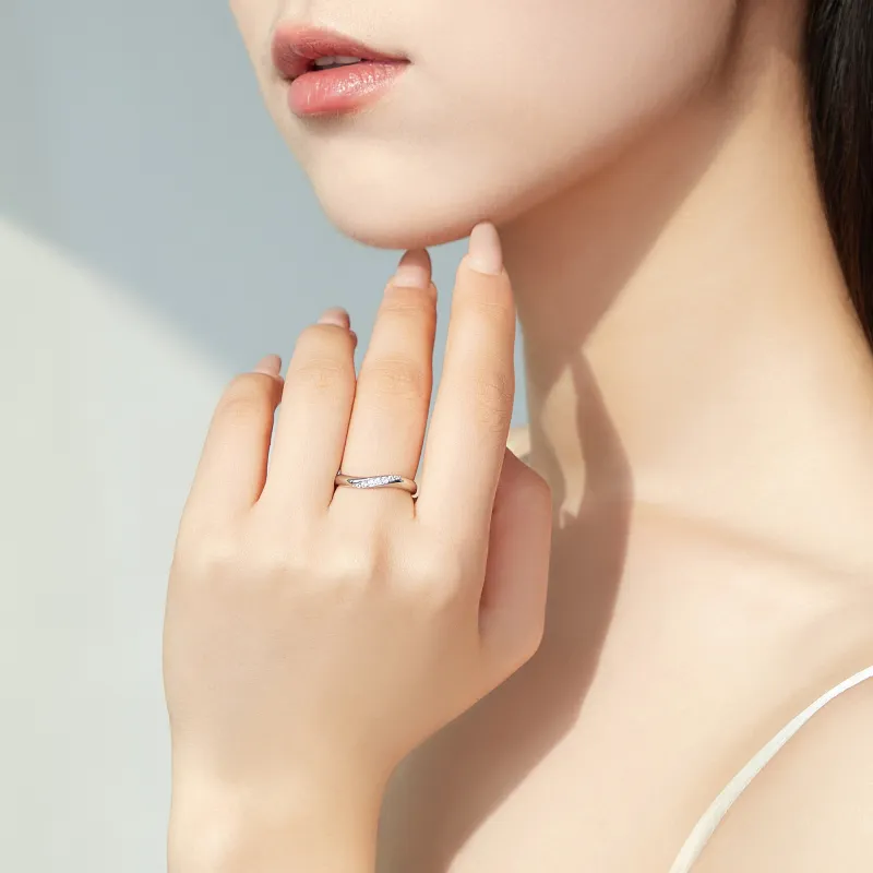 MOLADY S925 Silver Rings Unisex-5