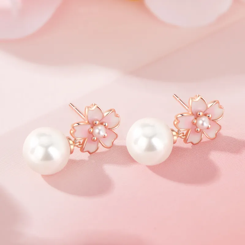 MOLADY S999 Fine Silver Earrings Women's-2
