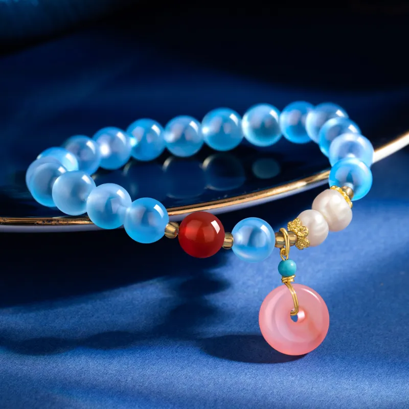 MOLADY Agate Jade Bracelets Unisex-3