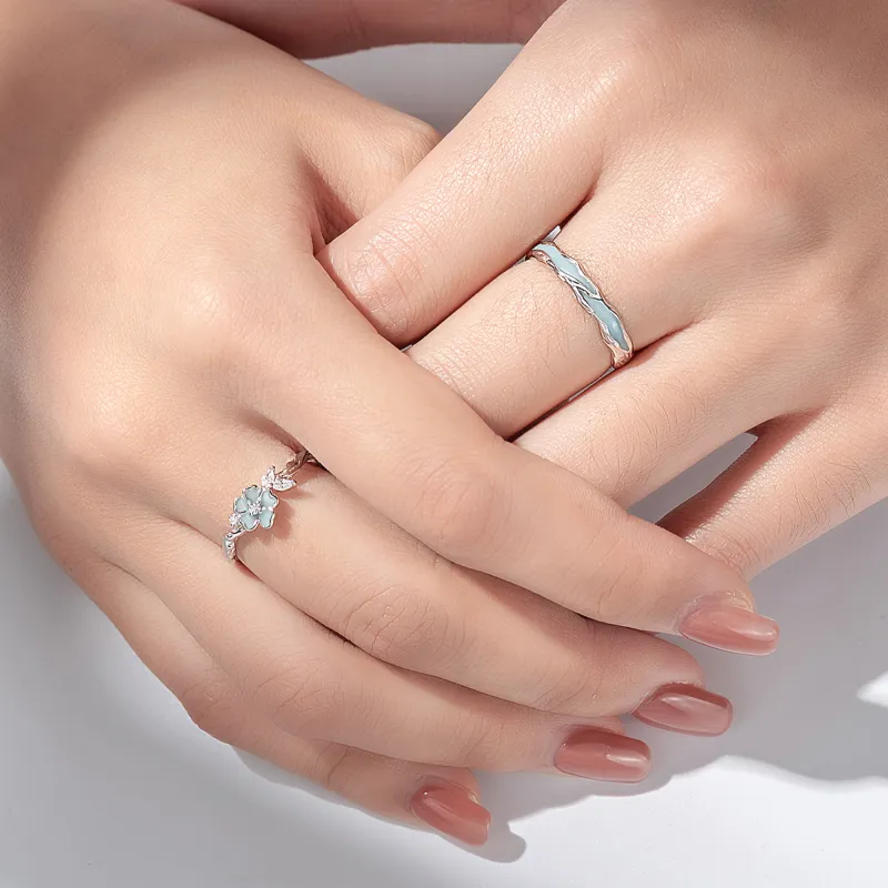 MOLADY S925 Silver Rings Unisex-6