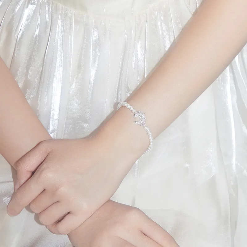 MOLADY S925 Silver Bracelets Women's-2