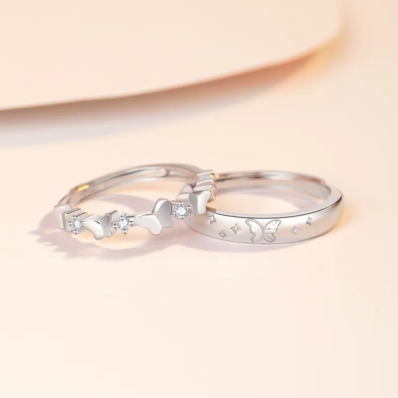 MOLADY S925 Silver Rings Unisex-1
