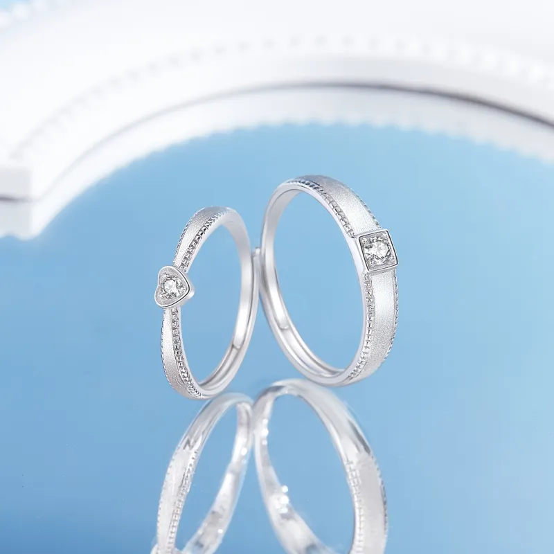 MOLADY S925 Silver Rings Unisex-2