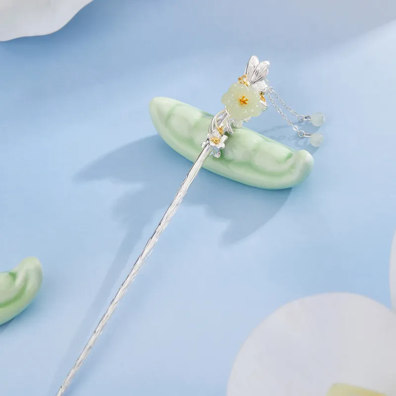 MOLADY 925 Sterling Silver Hairpins Women's-3