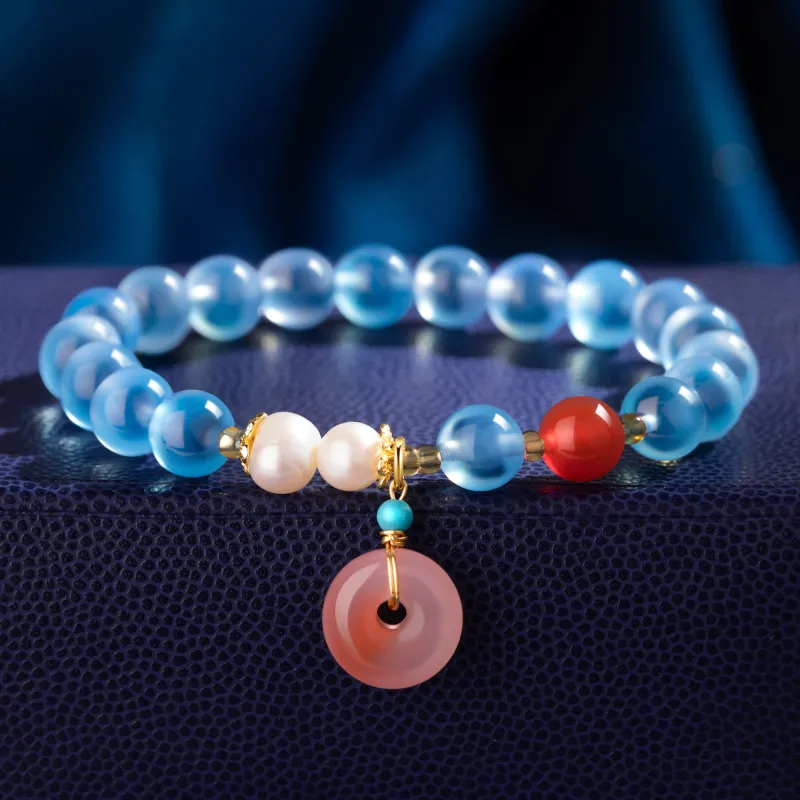 MOLADY Agate Jade Bracelets Unisex-1